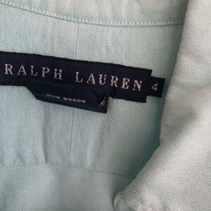Womens shirts, Ralph Lauren and izod 2-4 one, small / 4 aqua and blue